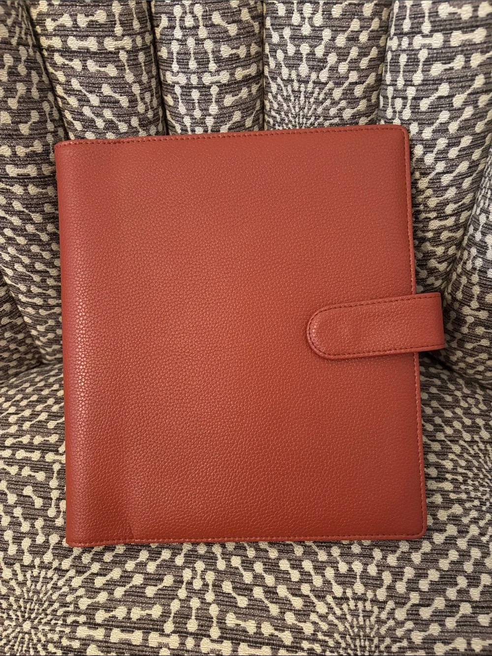 Jane's Agenda Junior Size Wrap Disc Planner Cover Fall Leaf fits up to 2
